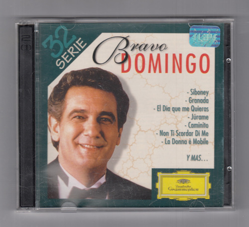 Placido Domingo Bravo Domingo 2 Cd´s Original Usado Qqd.