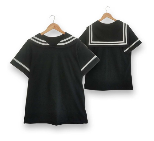 Remera Seifuku Classic  Negra / Unisex