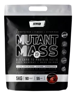 Mutant Mass 5 Kg Ganador De Masa Muscular Star Nutrition Sabor Chocolate Suizo