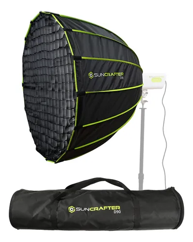 Caja De Luz Bowens Mount De 90 Cm Para Fotografía