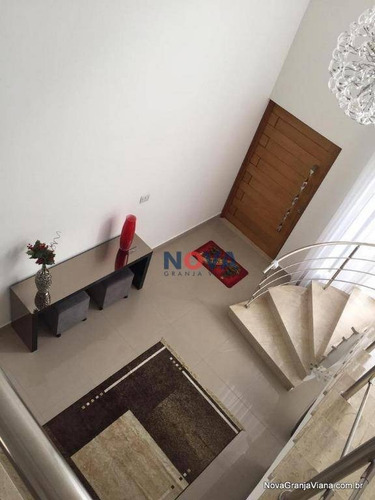 Imagem 7 de 30 de Casa Com 4 Dormitórios À Venda, 340 M² Por R$ 1.950.000,00 - Beverly Hills - Jandira/sp - Ca1789