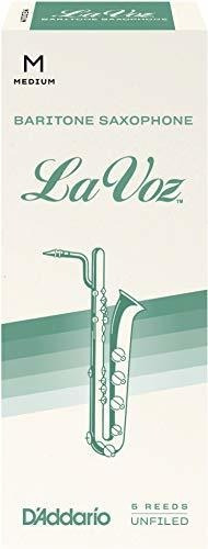 Caas De Saxofon Baritono La Voz, Mediano, Paquete De 5
