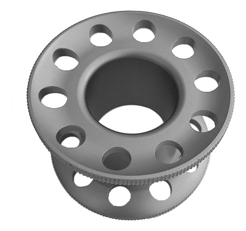 Ligero De Aleación De Aluminio Buceo Buceo Carrete De Gris