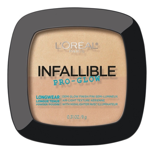 Pó de maquiagem compacto Loreal Infallible Pro Glow