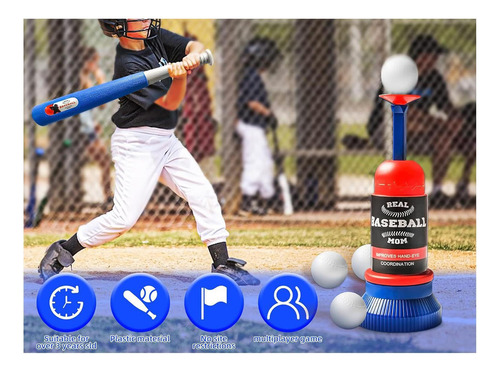 Tee Ball Set Extensible Bat Training Equipment Entertainment