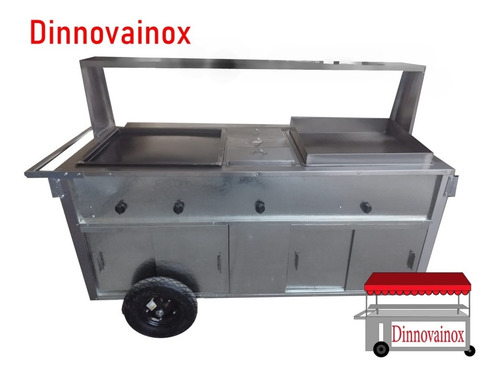 Carrito Para Tacos De 1.80 Mts