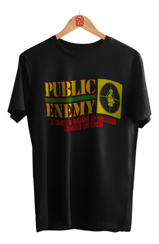Polo Personalizado Banda  Hip Hop Public Enemy 003