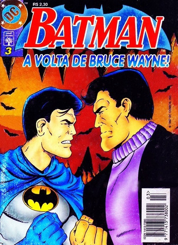 Batman 3 Dc Comics Abril Jovem 1997