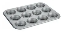 Comprar 2 Molde Charola 12 Cupcakes Muffins Reposteria Antiadherente