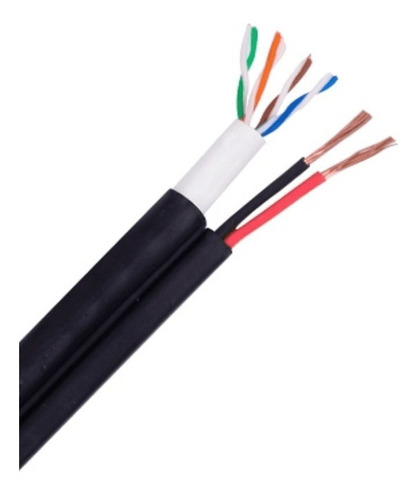 Bobina De Cable Utp Cat5e Siames 305m Exterior+cable Energía