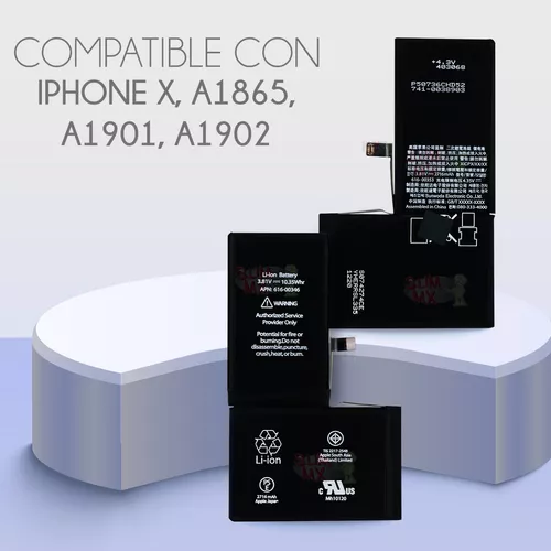 Bateria Iphone X A1865 A1901 A1902 616-00346  #1 en México +500 reseñas  positivas – FixOEM:Refaccion Celular+ Micro Electrónica