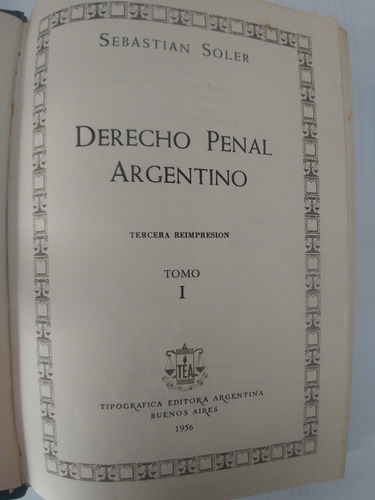 Libro Derecho Penal Argentino Tomó 1 Sebastian Soler (18)