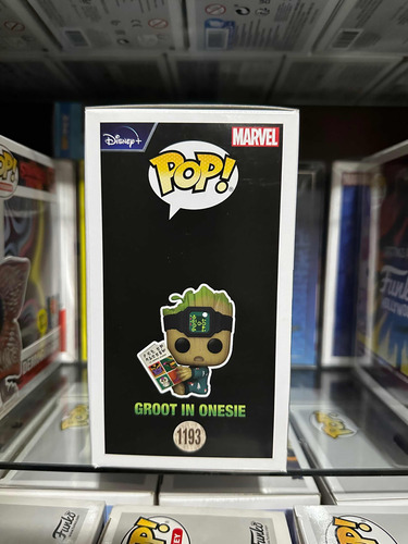 Funko Pop 1193 Marvel Studios I Am Groot Groot In Onesie (Usado)
