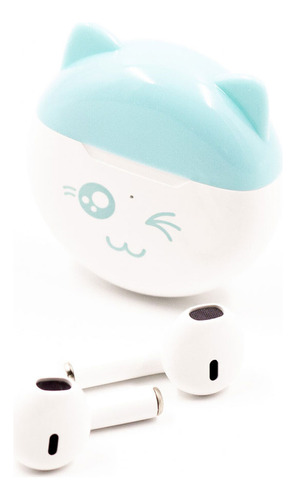 Auriculares Inalambricos Bluetooth In Ear Con Diseño Color Blanco