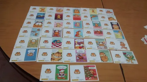 Garfield Panini Mini Tarjetas,signos Del Zodiaco,armables (Usado)