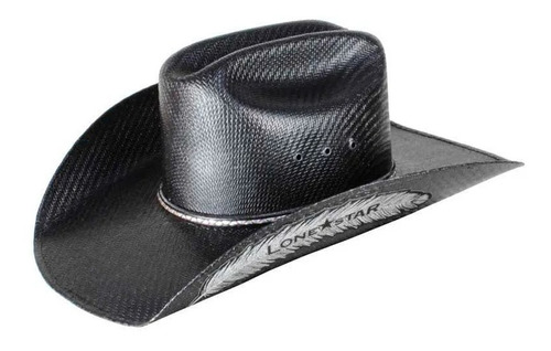 Chapeu Country Lone Star Fashion Black 2.0