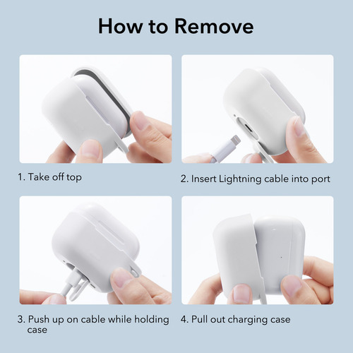 Carcasa Funda Esr Para AirPods Pro / Pro 2 Bounce
