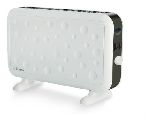 Calefactor eléctrico Liliana CFB17 blanco y negro 220V-240V