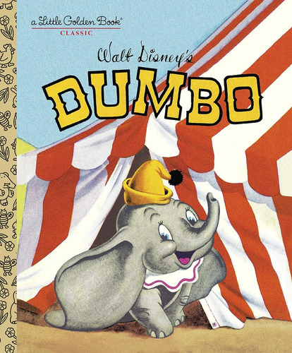 Libro Dumbo [ Disney ] Little Golden Books, Cuento