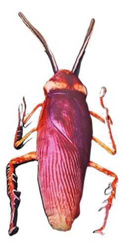Almohada De Felpa De Simulación De Cucaracha Grande
