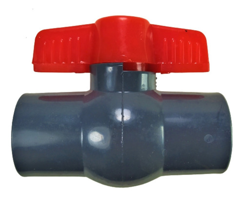 10 Llaves Paso Válvula Esférica Plástica Pvc 1½´ Para Agua