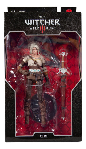 Boneco Mcfarlane The Witcher Wild Hunt Ciri F0069-5 Fun