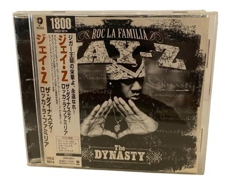 Jay-z  The Dynasty Roc La Familia Cd Jap Obi Usado