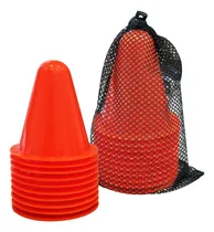 Comprar Set X10 Conos Slalom 8cm Rollers Fútbol Entrenamiento El Rey