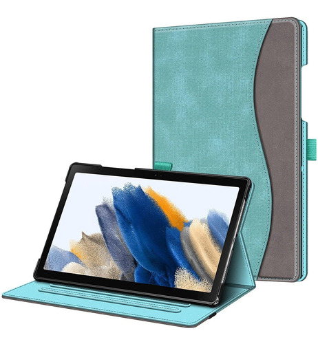 Funda Fintie Para Samsung Galaxy Tab 8 10.5 2022 Turquesa