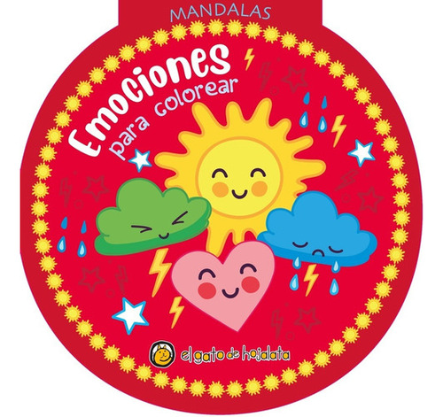 Libro Infantil Emociones Para Colorear Mandalas Para Niño 