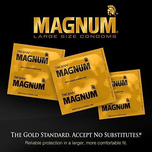 Magnum Troyano Preservativos Lubricantes Ultra Suaves Delga