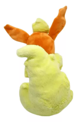 Pelucias Do Pokemon Eevee E Jolteon Evolução 20cm Sunny 3545