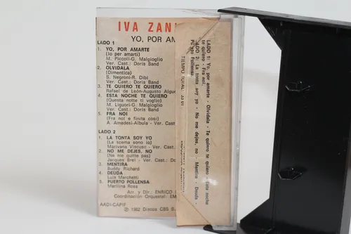 Cassette Iva Zanicchi Yo Por Amarte 1982 (Usado)