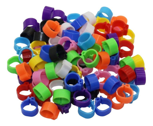 T Anillos De Pájaros Bandas De Pierna Para Paloma Multicolor