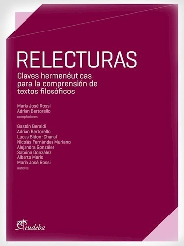 Relecturas - Bertorello, Adrián (papel)