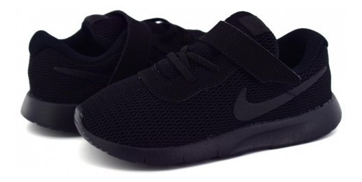 tenis nike negro para niños