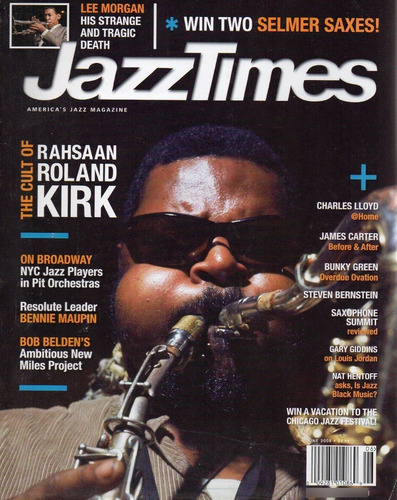 Revista Jazztimes Jun 2008 Roland Kirk Charles Lloyd Giddins