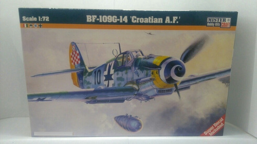 Bf-109g-14 Croatian A.f. 1:72 Mistercraft Milouhobbies C-151