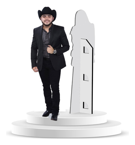 Figura Gerardo Ortiz A Tamaño Real En Coroplast Para Evento 