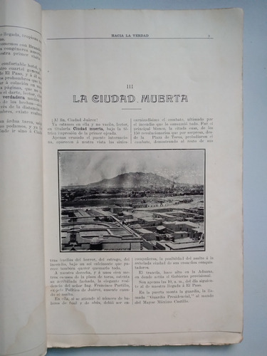 Hacia La Verdad 1911 Antiguo, Revolución Mexicana Historia (Usado)