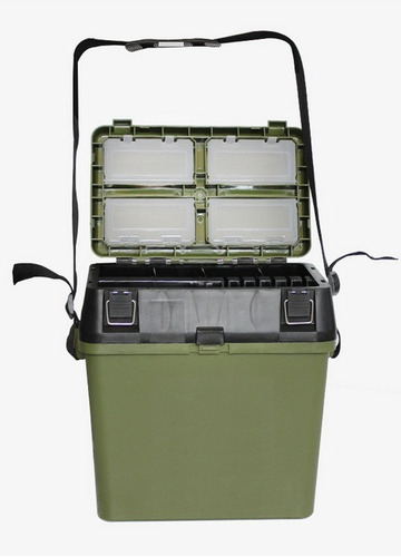 Caja De Pesca Utilizable Como Asiento X-fish