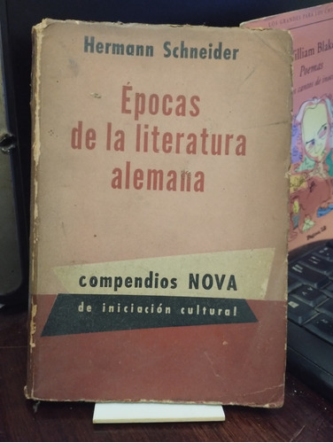 Epocas De La Literatura Alemana - Hermann Schneider