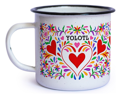 Taza México En El Corazón - Regalo Amor Colibrí Pocillo