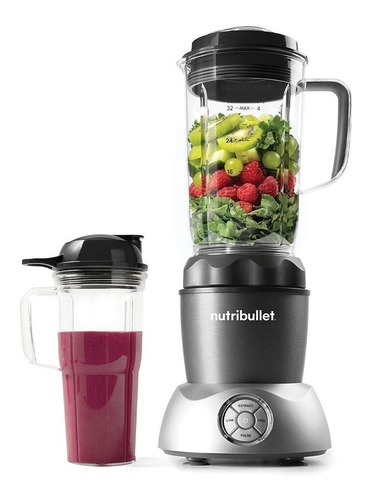 Imagen 2 de 3 de Licuadora Nutribullet Select 2.0 32 fl oz negra 120V/220V - Incluye 9 accesorios