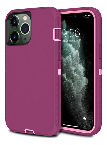 Mxx Funda Protectora Resistente Compatible Con iPhone 12 Pro