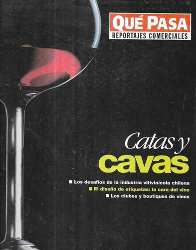 Revista Qué Pasa Catas Y Cavas Vitivinícola Chilena