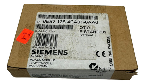 Siemens 6es7 138-4ca01-0aa0 Módulo De Potencia Simatic