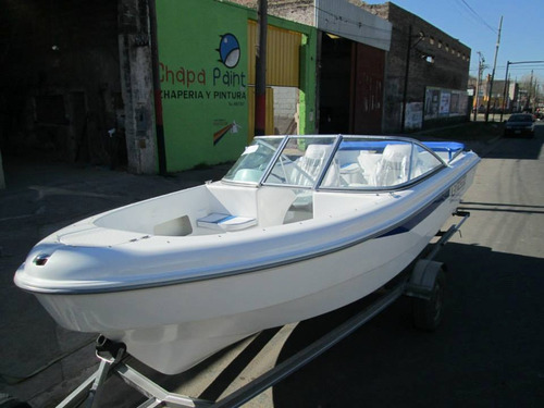 Lancha Tracker Albatros 530 Open Con Mercury 40hp Elo Super