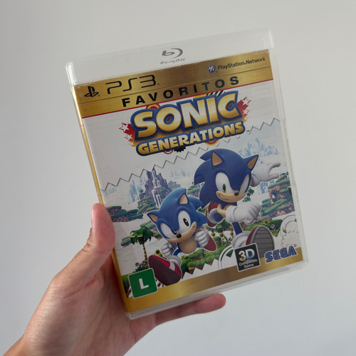 Sonic Generations Ps3 Semi Novo Mídia Física (Recondicionado)