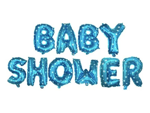 Set Globos Frase Baby Shower 10 Pcs - Niño O Niña
